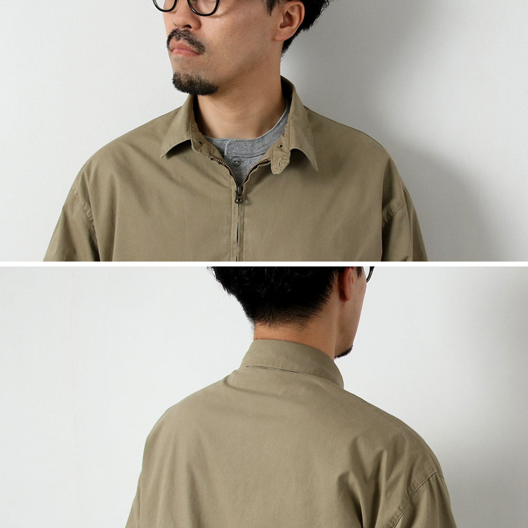 ROCOCO / Horse Cloth Swing Top Jacket Garment Wash