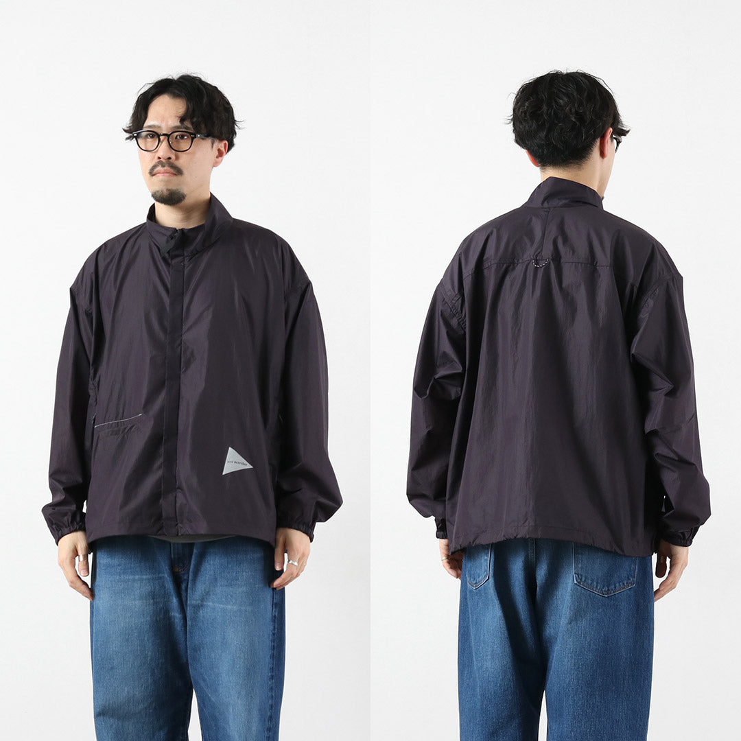 AND WANDER / 超大 Rip 夾克 M