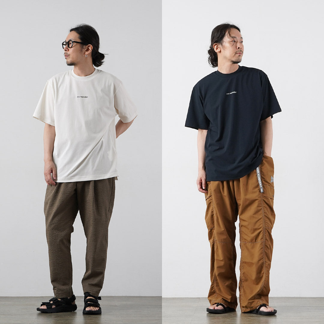 AND WANDER / 干网布 T 恤