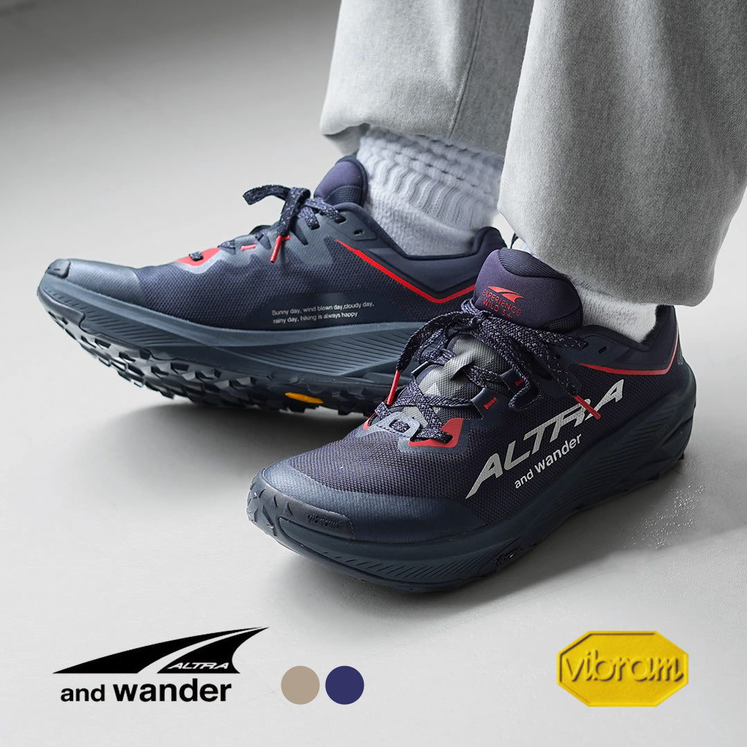 AND WANDER / ALTRA × 앤 원더 Experience Wild 3 Plus 스니커즈
