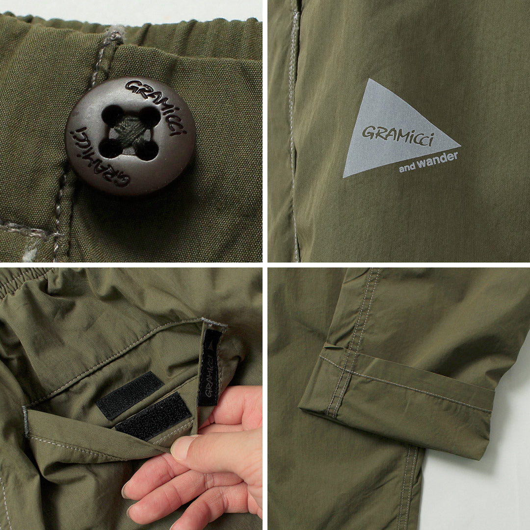 AND WANDER / Gramicci Cotton-Nylon Climbing Pants