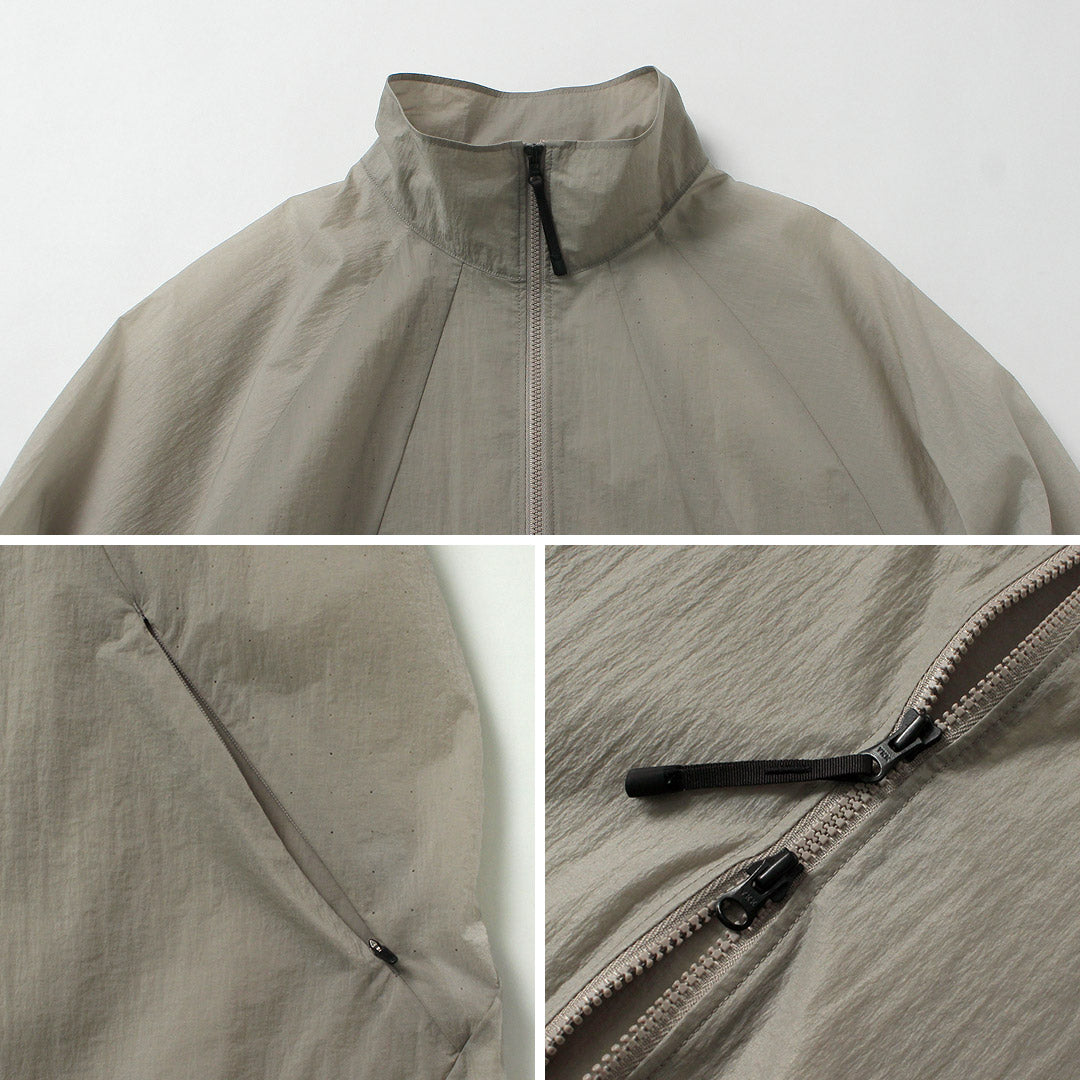 GOLDWIN / Veste coupe-vent en nylon transparent