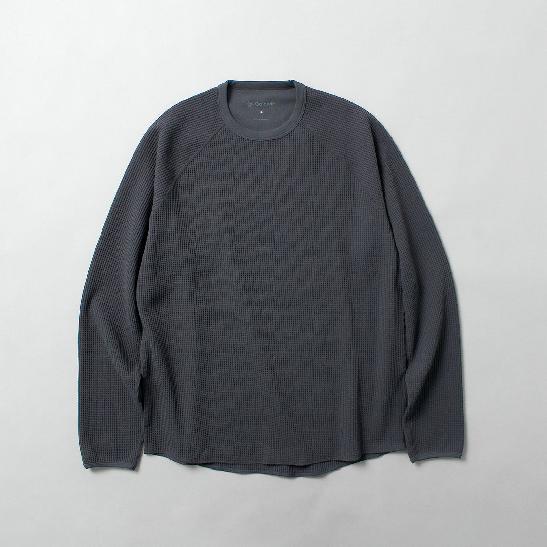 GOLDWIN / 와플 라이트 긴팔 티셔츠