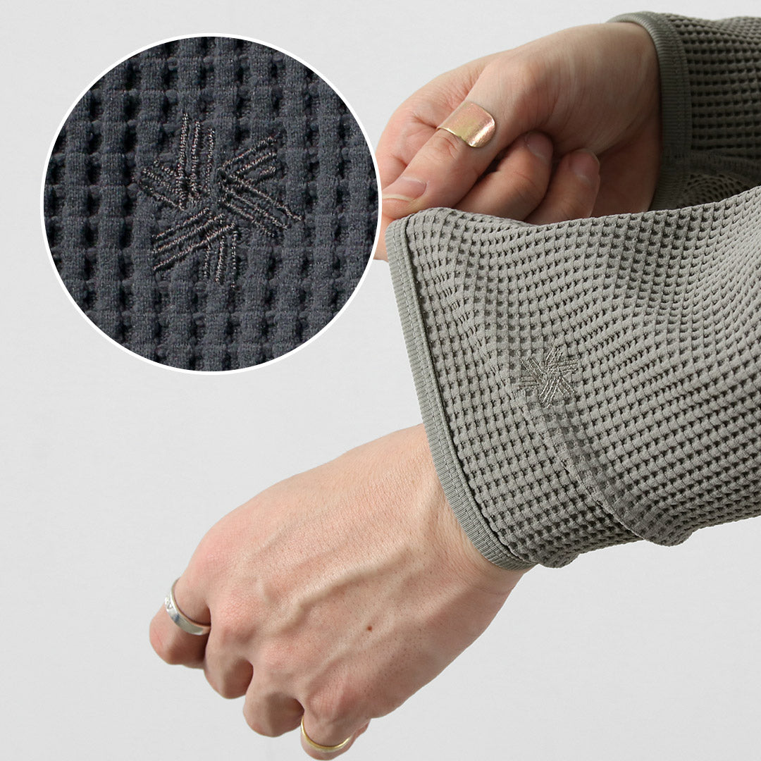 GOLDWIN / 와플 라이트 긴팔 티셔츠