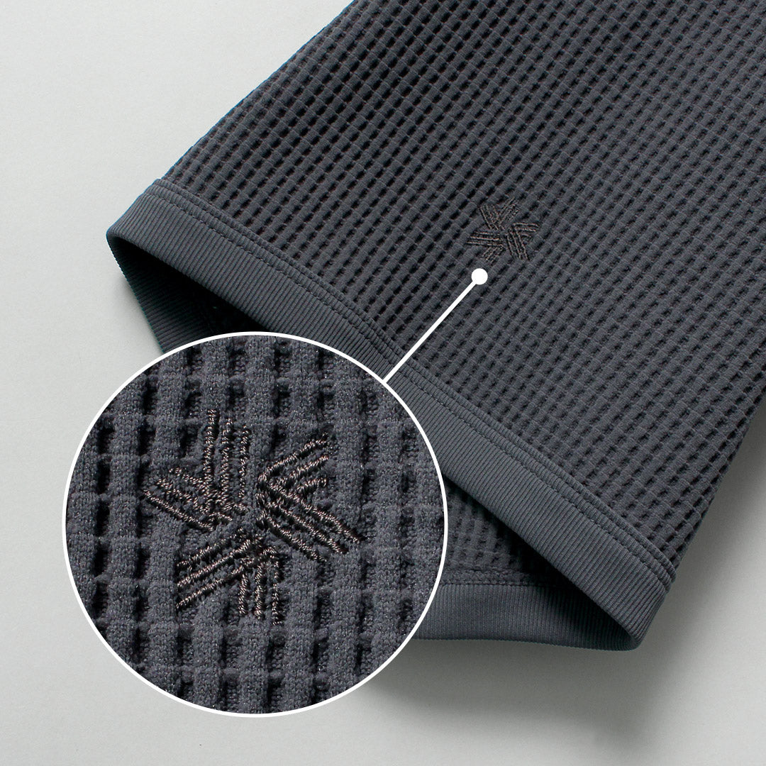 GOLDWIN / 와플 라이트 라글란 티셔츠