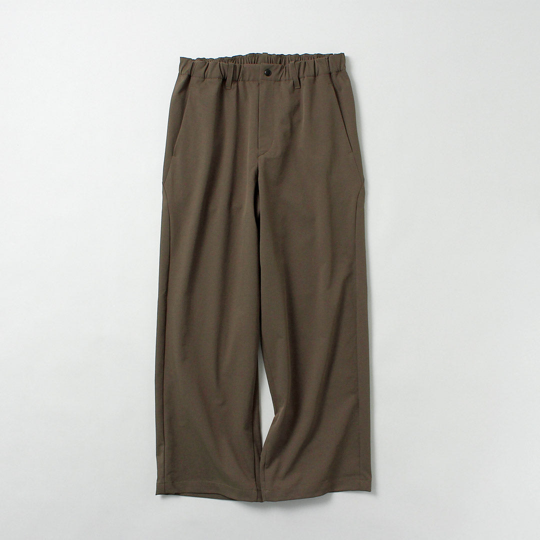 GOLDWIN / Baggy Straight Pants in CALCULO® × SOLOTEX® Twill