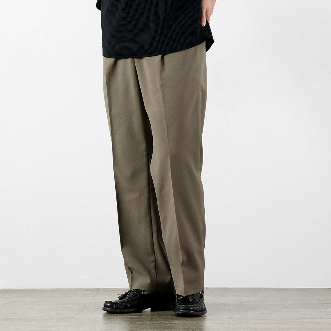 GOLDWIN / One-Tuck Straight Pants
