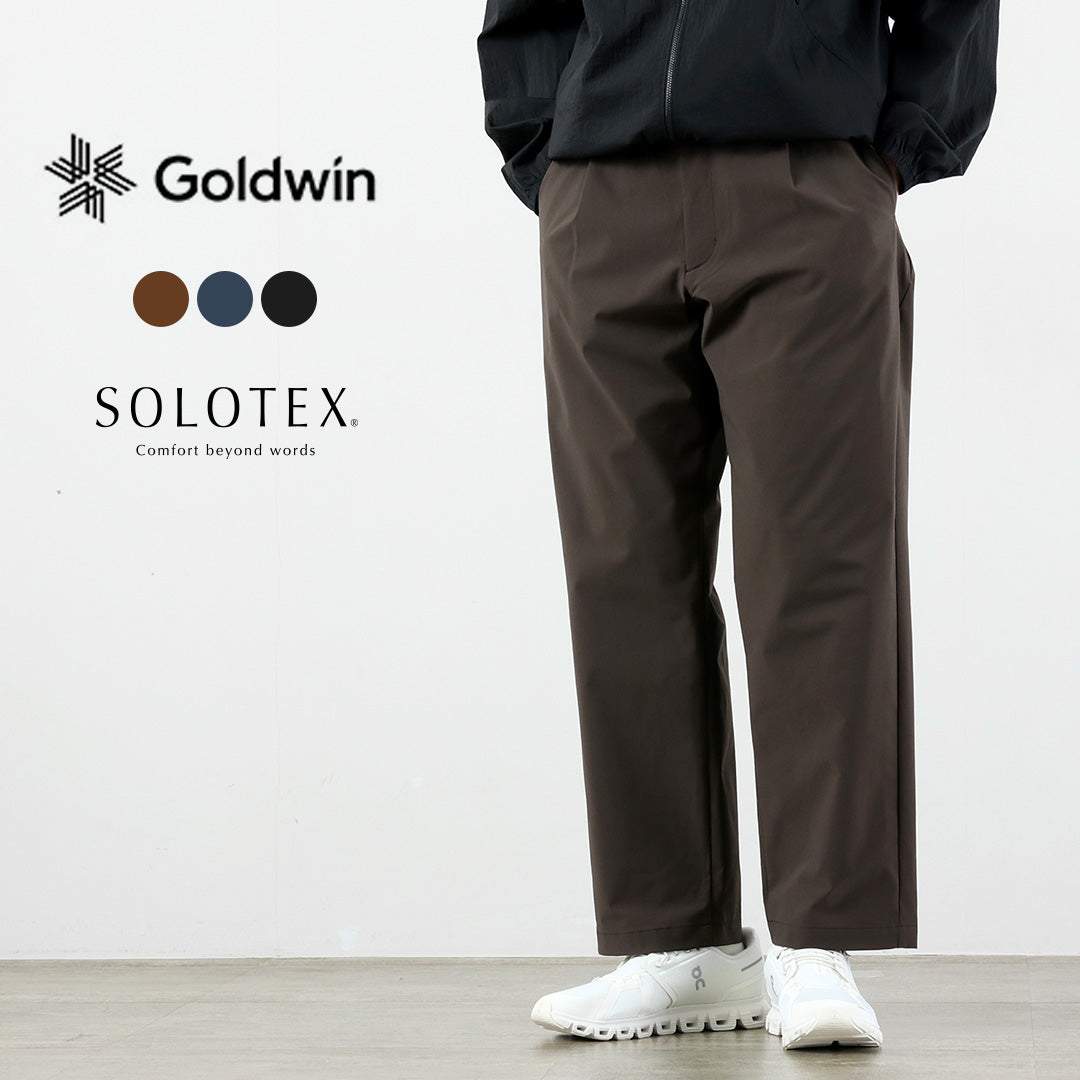 GOLDWIN / Pantalones ligeros cónicos de una sola vuelta en tafetán elástico bidireccional SOLOTEX®