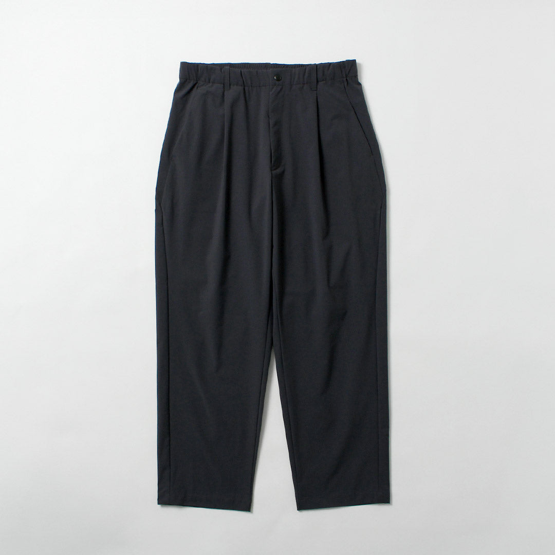 GOLDWIN / One-Tuck Tapered Light Pants in SOLOTEX® 2-Way Stretch Taffeta