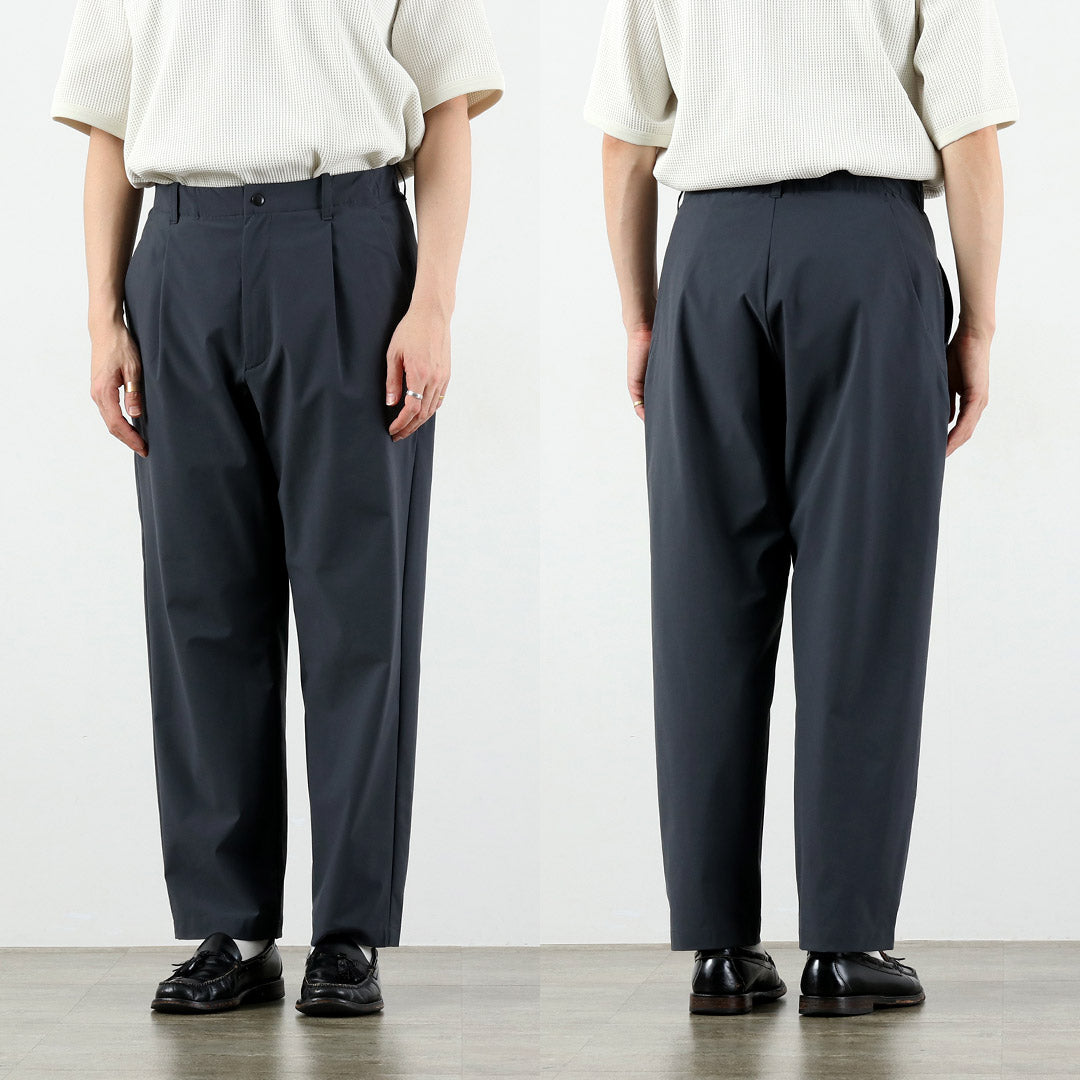 GOLDWIN / Pantalones ligeros cónicos de una sola vuelta en tafetán elástico bidireccional SOLOTEX®