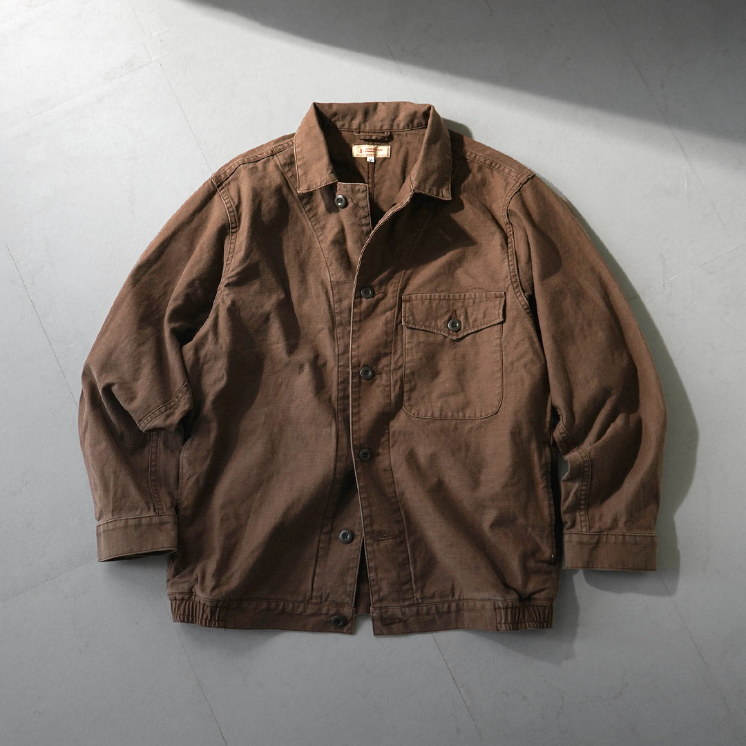 JAPAN BLUE JEANS / Military Back Satin Jacket