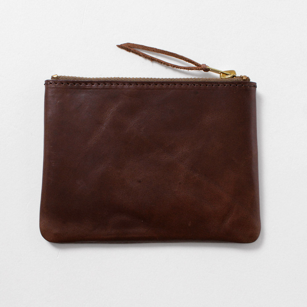 BUTTON WORKS / Chromexcel Leather Pouch Wallet