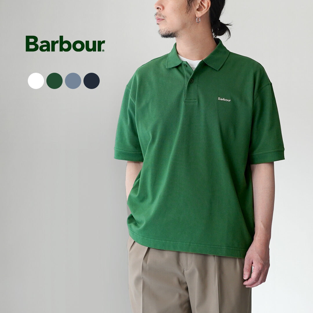 BARBOUR /헥삼 오버사이즈 폴로셔츠