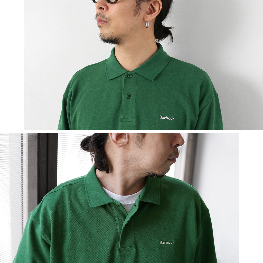 BARBOUR /헥삼 오버사이즈 폴로셔츠
