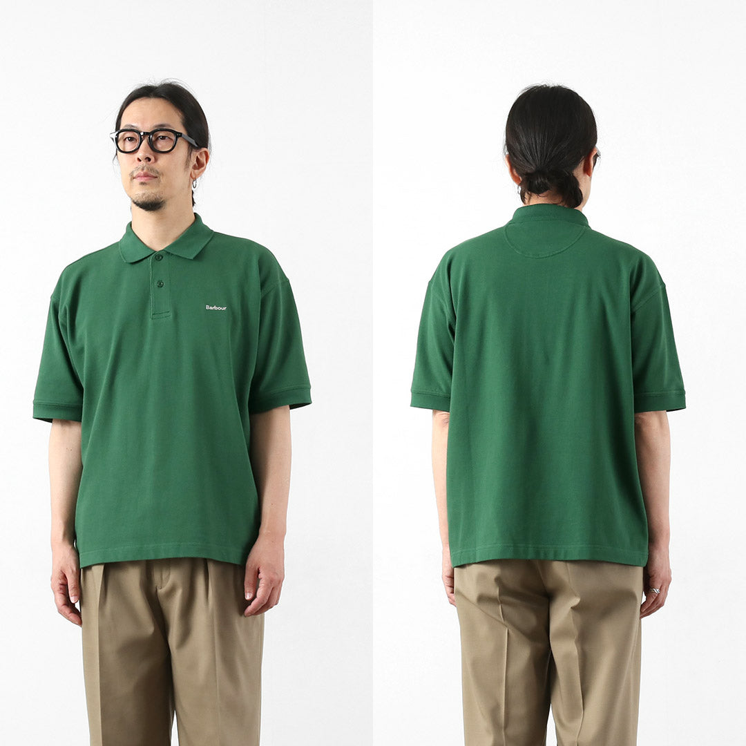 BARBOUR /헥삼 오버사이즈 폴로셔츠