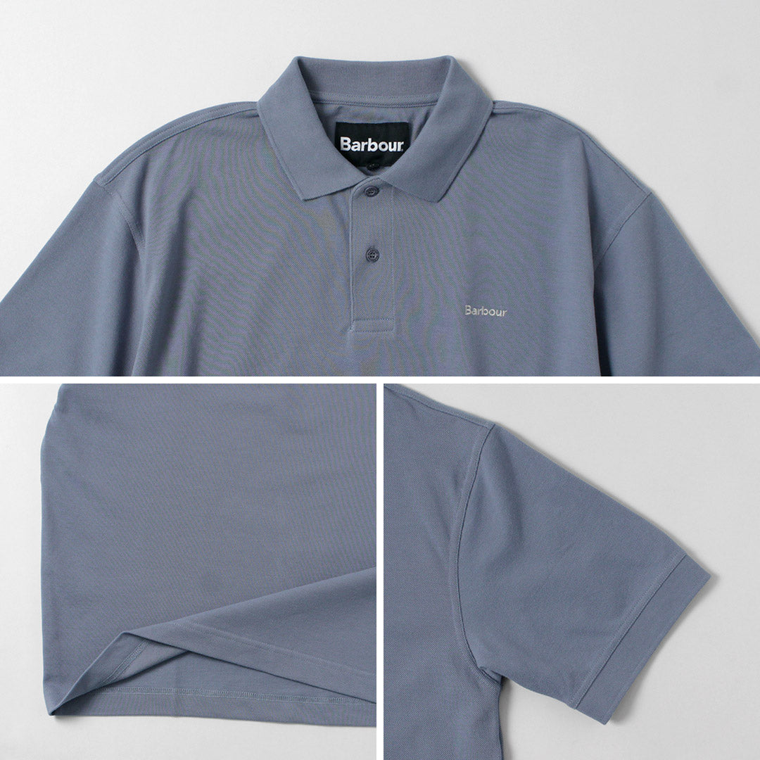 BARBOUR /헥삼 오버사이즈 폴로셔츠