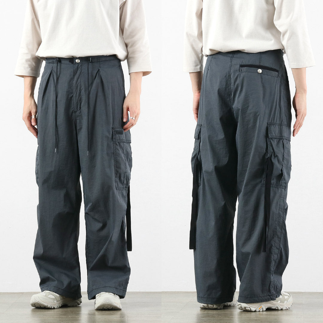 WILDTHINGS / 雙染尼龍工裝褲