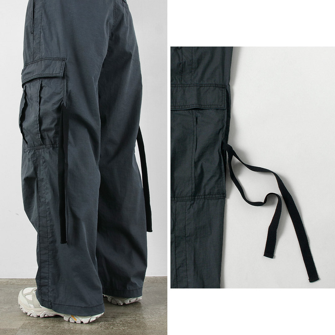 WILDTHINGS / 雙染尼龍工裝褲