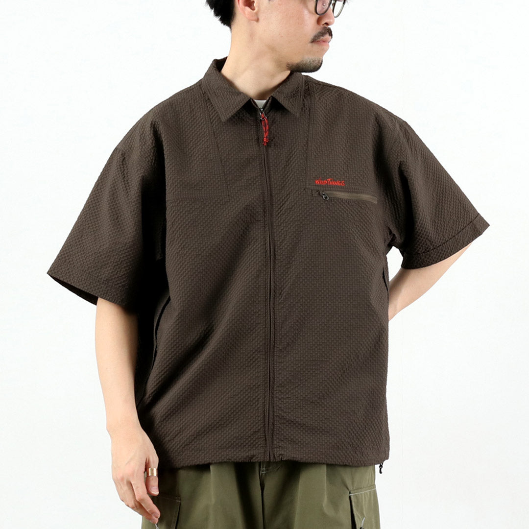 WILDTHINGS / GECKO Seersucker Shirt