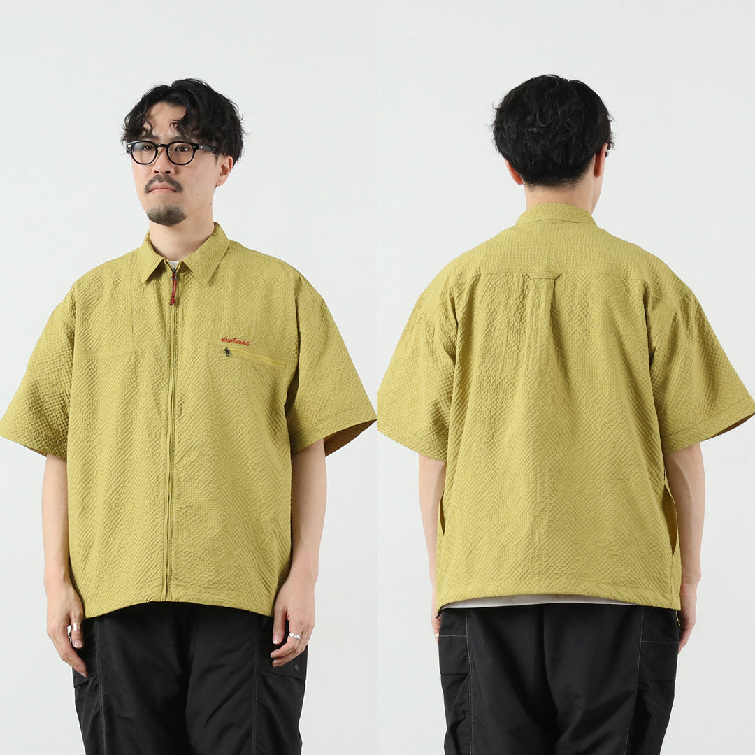 WILDTHINGS / Chemise Gecko Seersucker