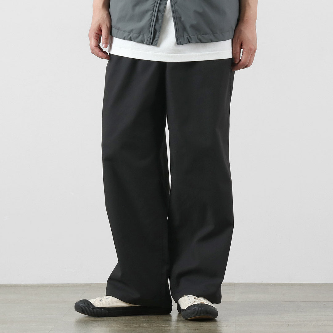 WILDTHINGS / Pantalones fáciles de sarga técnica de verano
