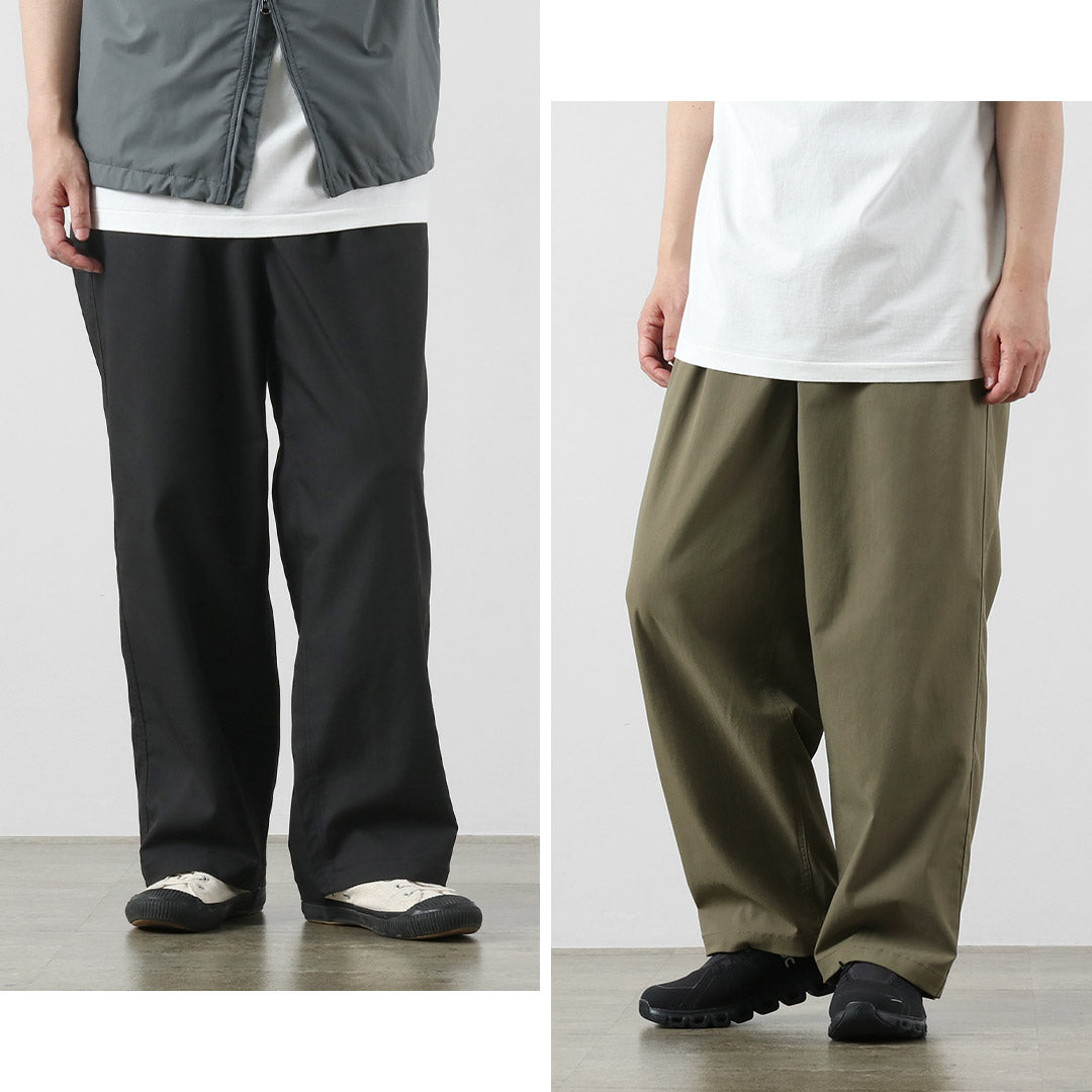 WILDTHINGS / Pantalones fáciles de sarga técnica de verano