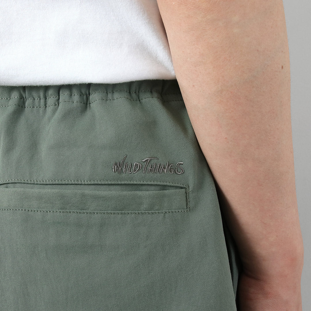 WILDTHINGS / Pantalones fáciles de sarga técnica de verano