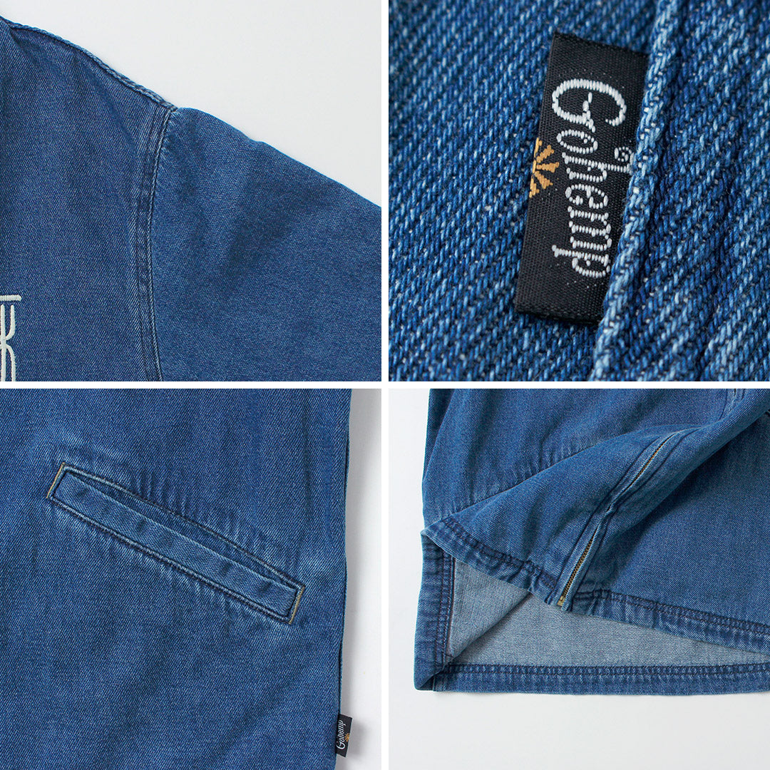 GOHEMP / Veste en denim souvenir japonais