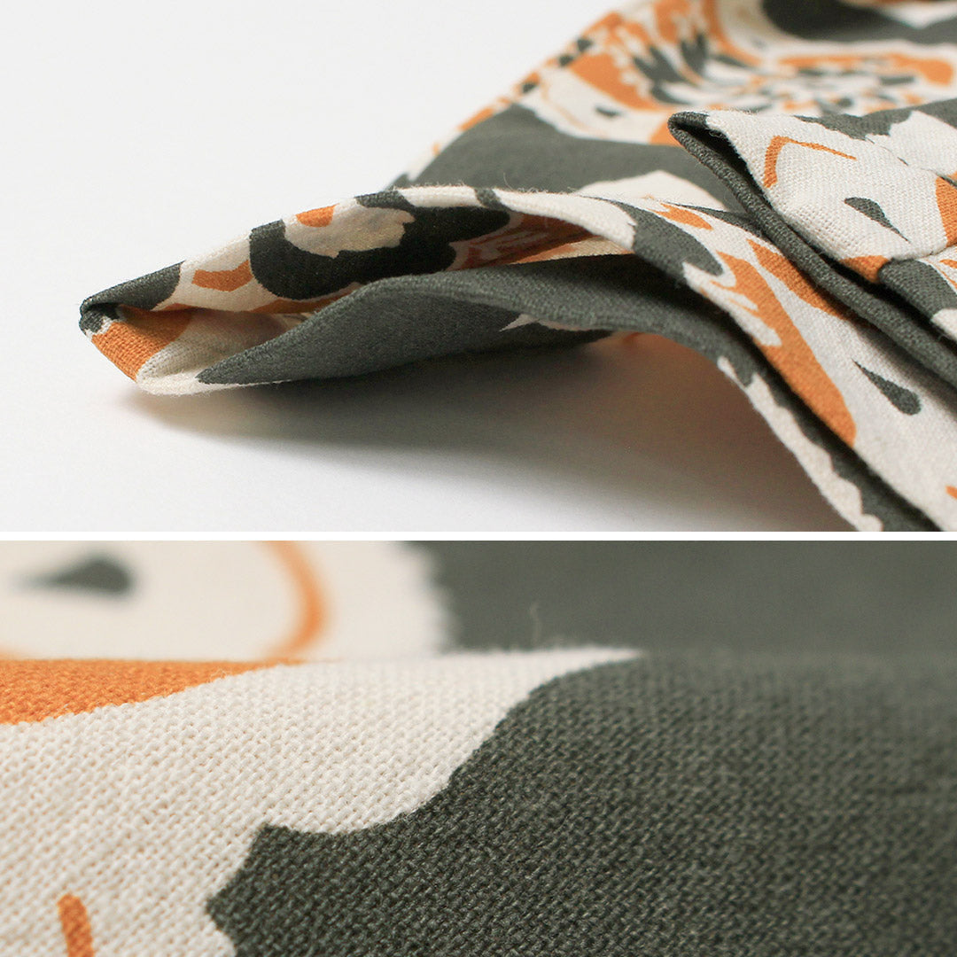 TENGA UN DÍA AGRADECIDO / Pantalón amplio y sencillo con estampado de diseño redondo