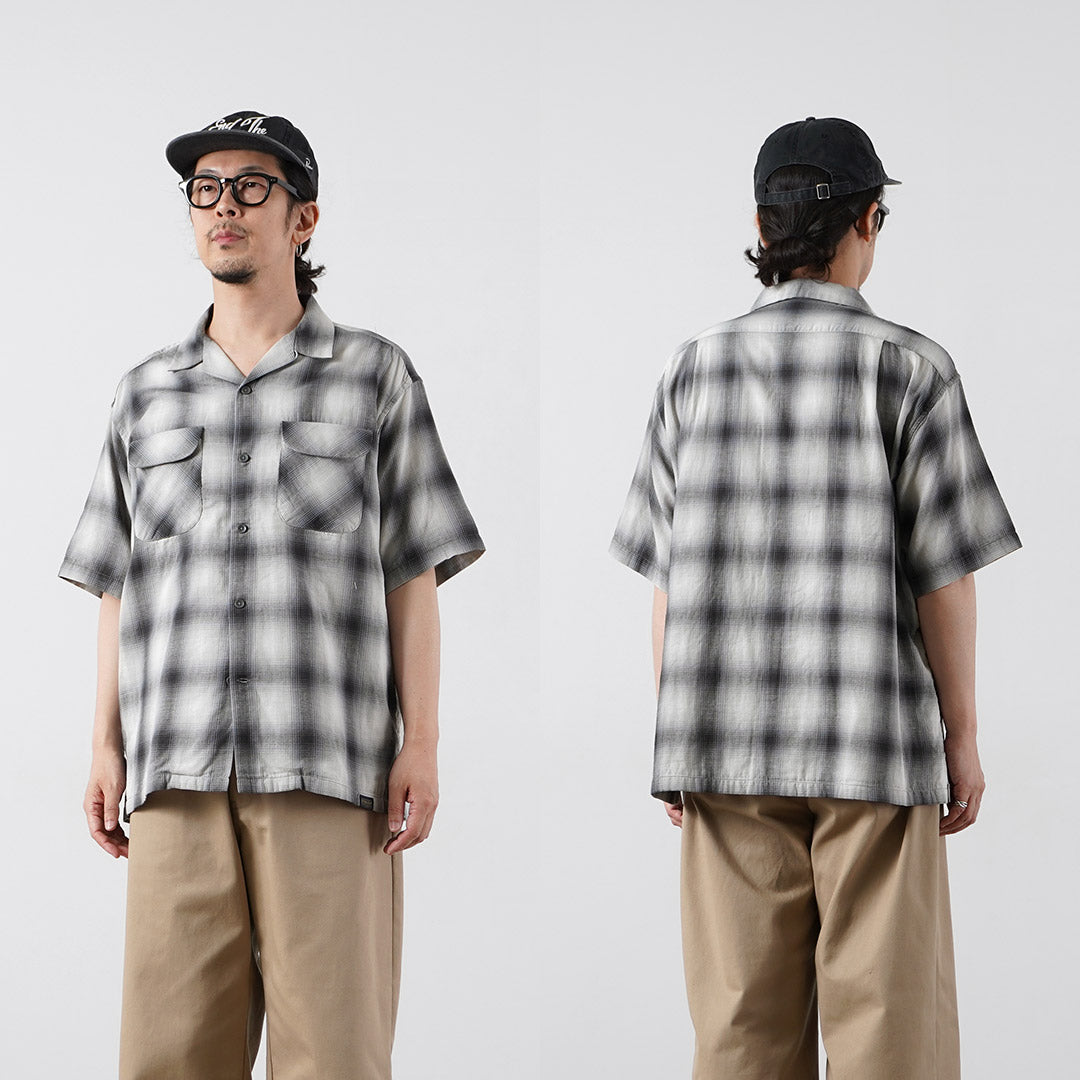 PENDLETON / Chemise à manches courtes et col ouvert