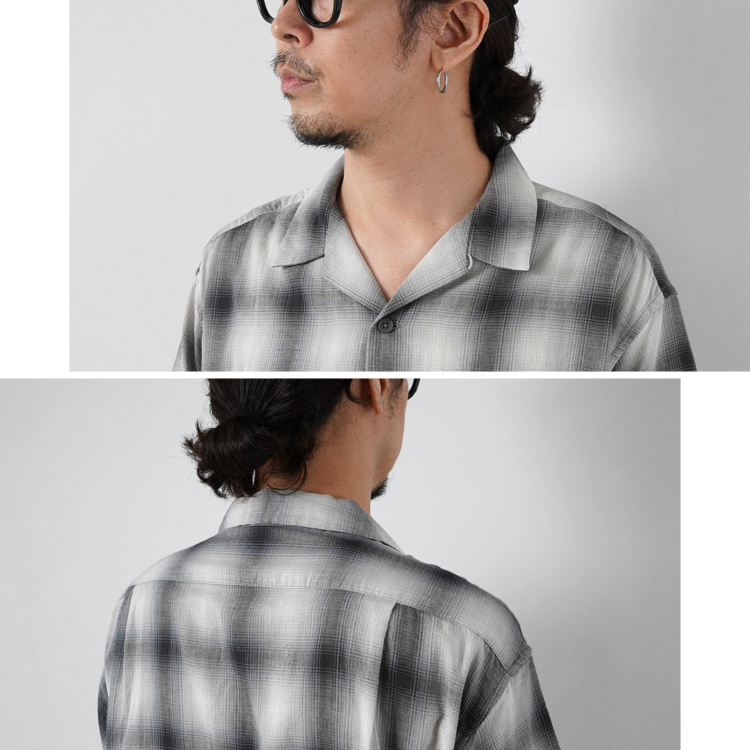 PENDLETON / Chemise à manches courtes et col ouvert