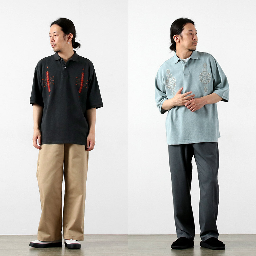 PENDLETON / Polo brodé Oni Kanoko