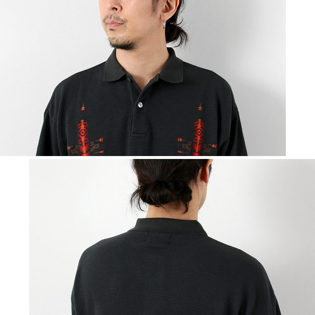 PENDLETON / Polo brodé Oni Kanoko