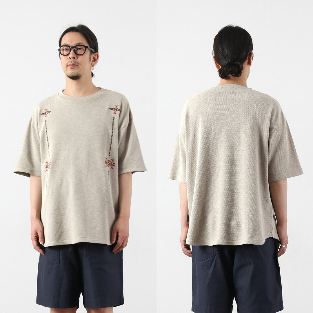PENDLETON / Oni Kanoko T-shirt brodé