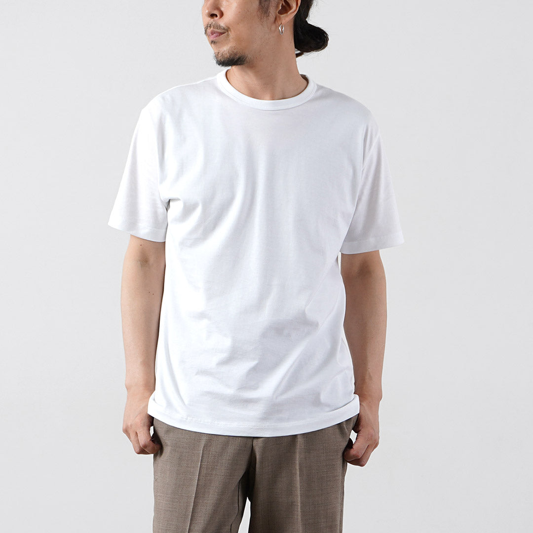 HANDVAERK / New Crew Neck Short Sleeve T-Shirt