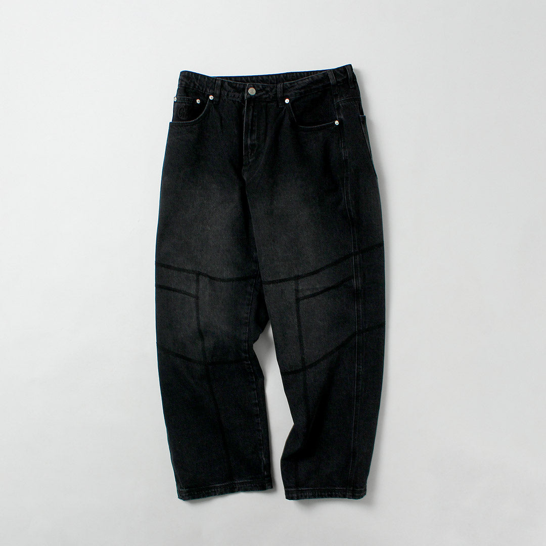 BY PARRA / Moto Stitcher Denim Pants
