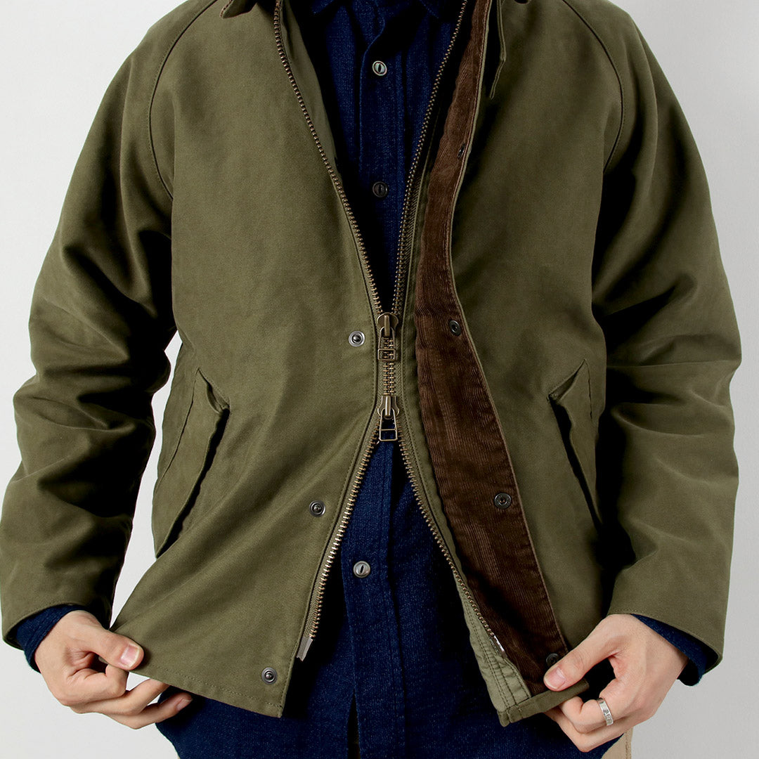 FOB FACTORY / FRC008 鼹鼠皮短款骑行夹克