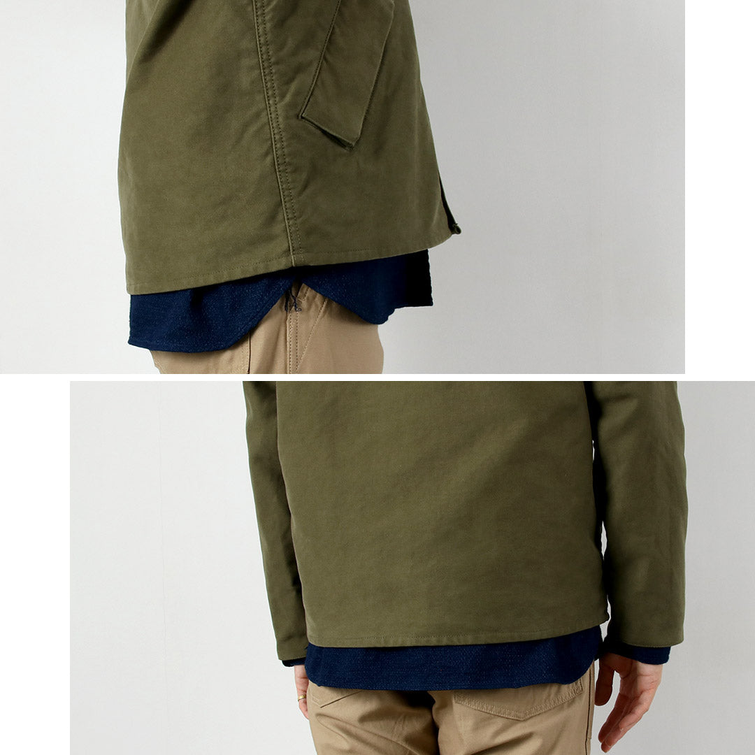 FOB FACTORY / FRC008 鼹鼠皮短款骑行夹克