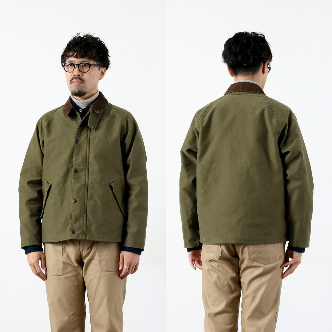 FOB FACTORY / FRC008 鼹鼠皮短款骑行夹克