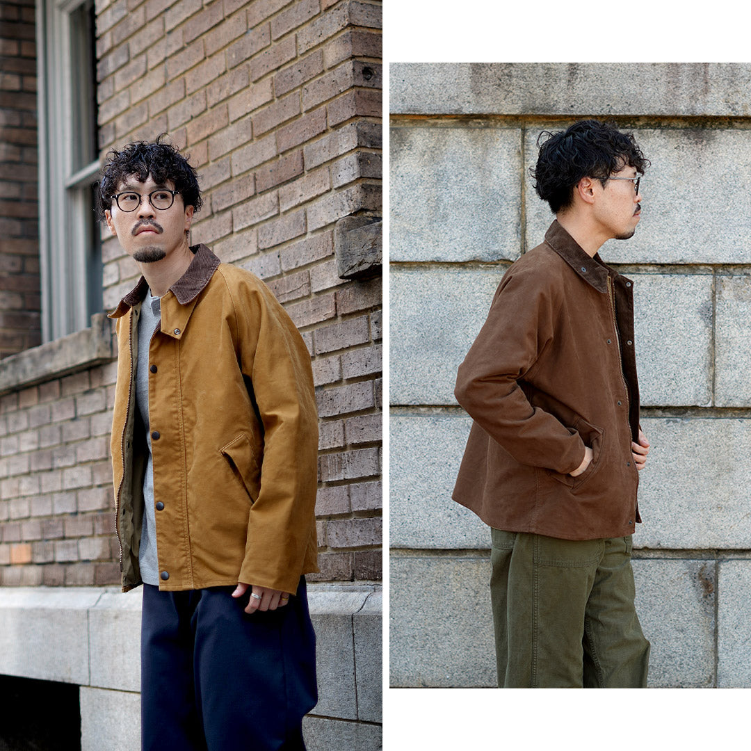 FOB FACTORY / FRC008 鼹鼠皮短款骑行夹克