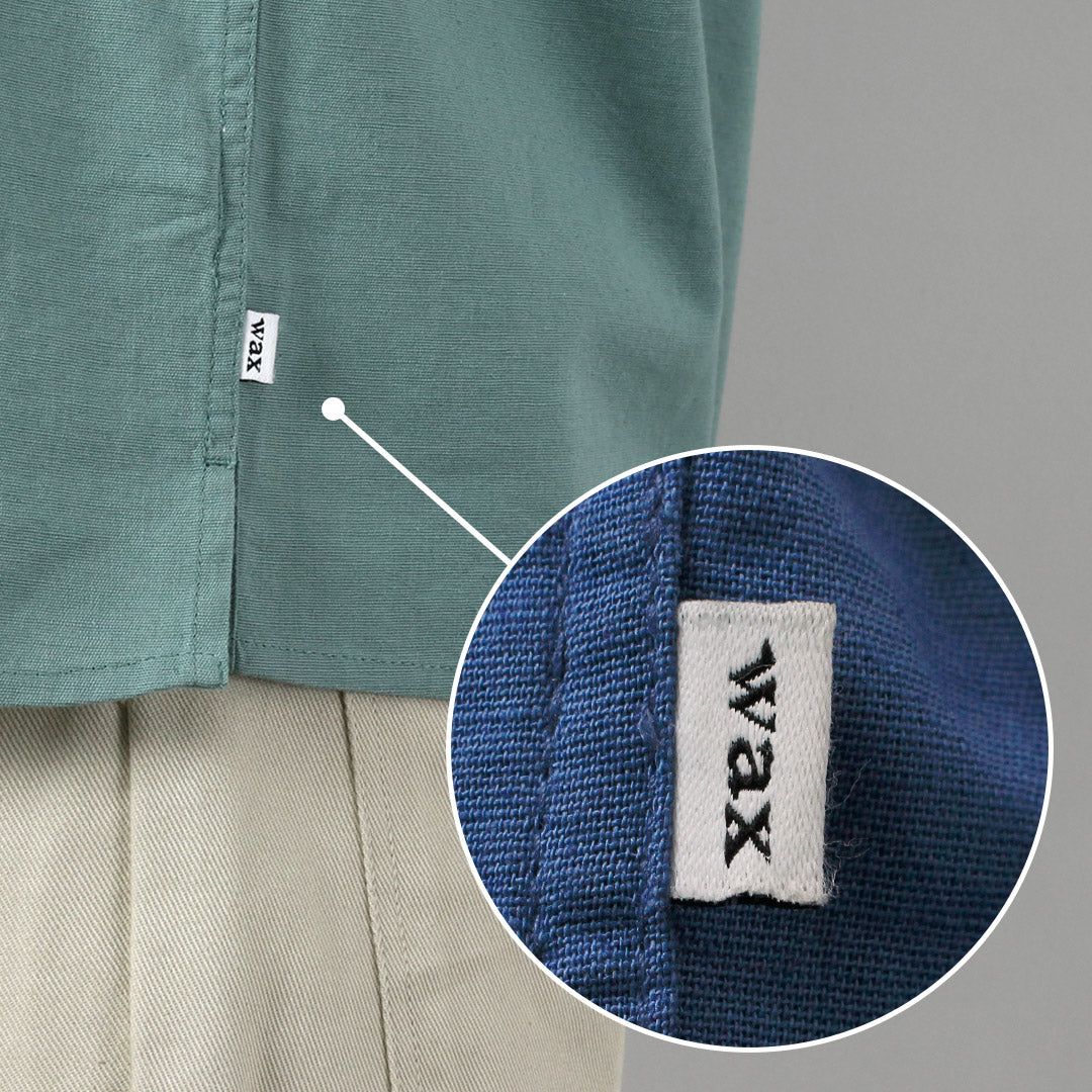 WAX LONDON / Didcot Short Sleeve Shirt - Placement Border