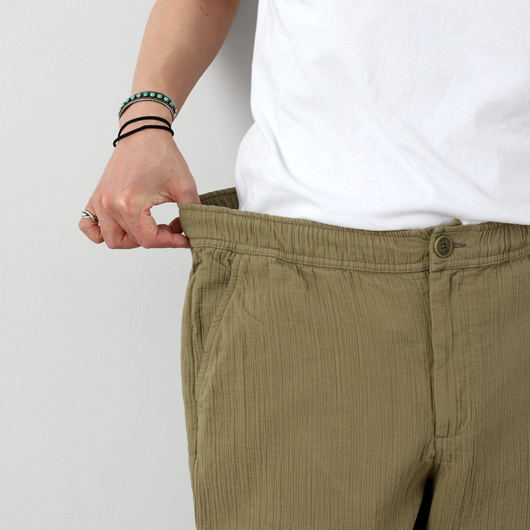 WAX LONDON / Kurt Trousers - Cotton Linen Crinkle