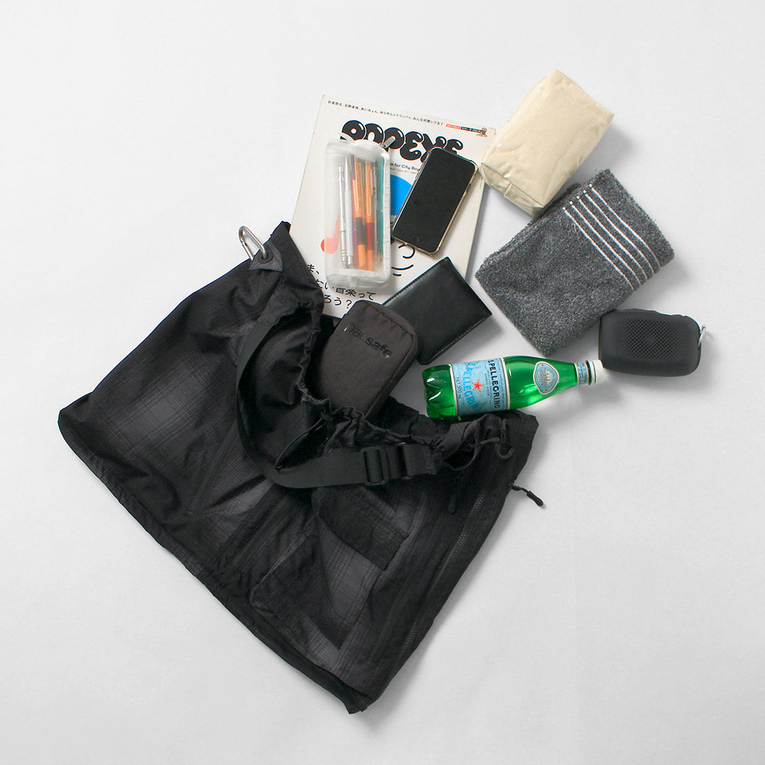 WHITE MOUNTAINEERING / 그립스와니 콜라보레이션 옴브레 체크 2-Way 기어 팩 조끼 4.0 숄더백
