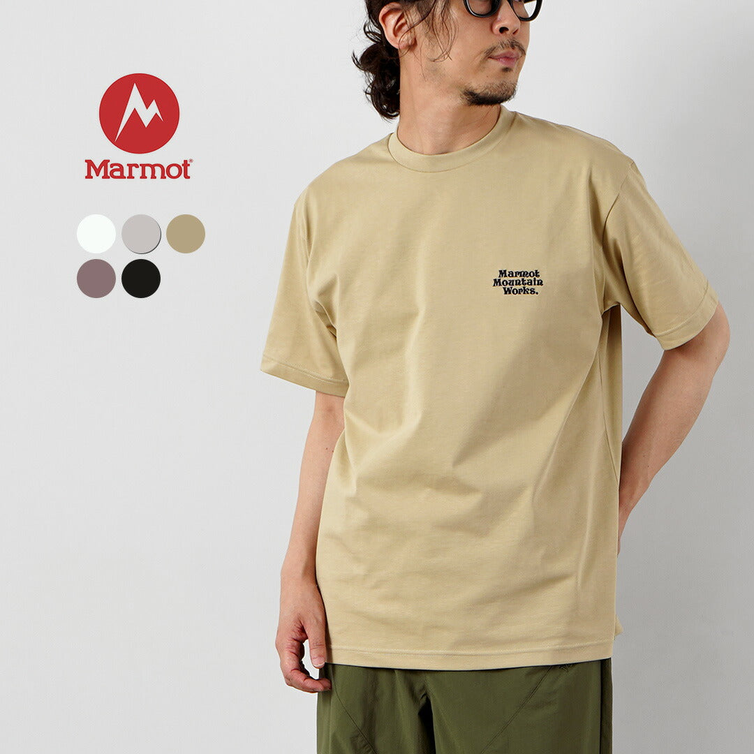 MARMOT / MMW 刺繡 T 卹
