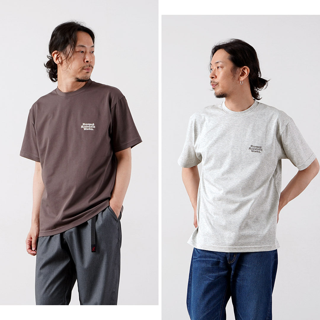 MARMOT / MMW 刺繡 T 卹