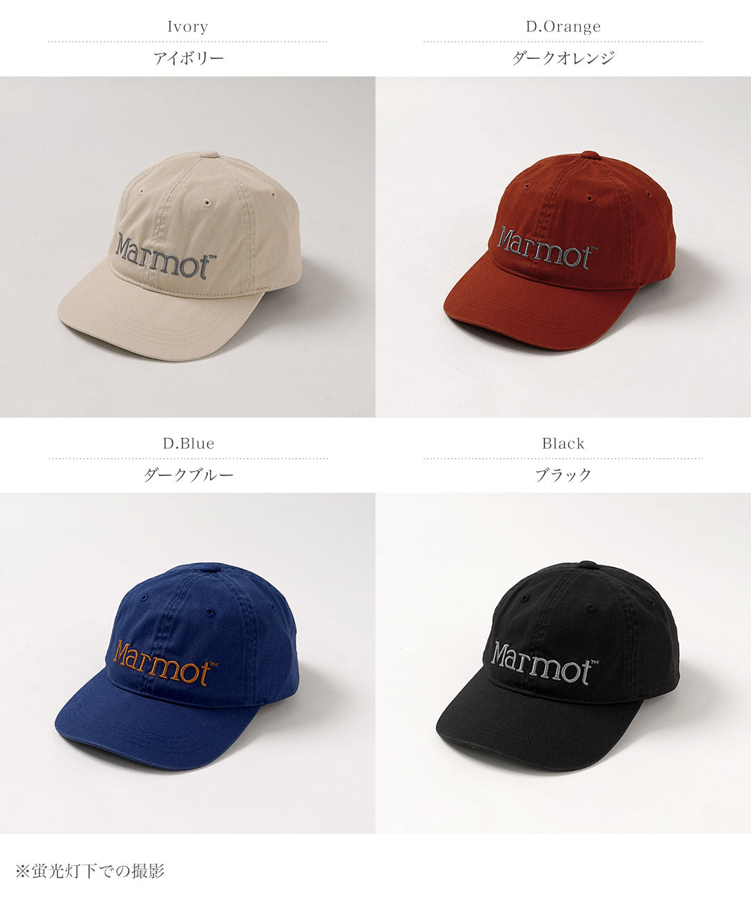 MARMOT / Big Logo Cap