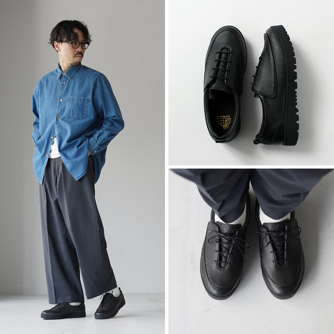 LAST RESORT AB / GM001 커스텀 러그 솔 레더 스니커즈