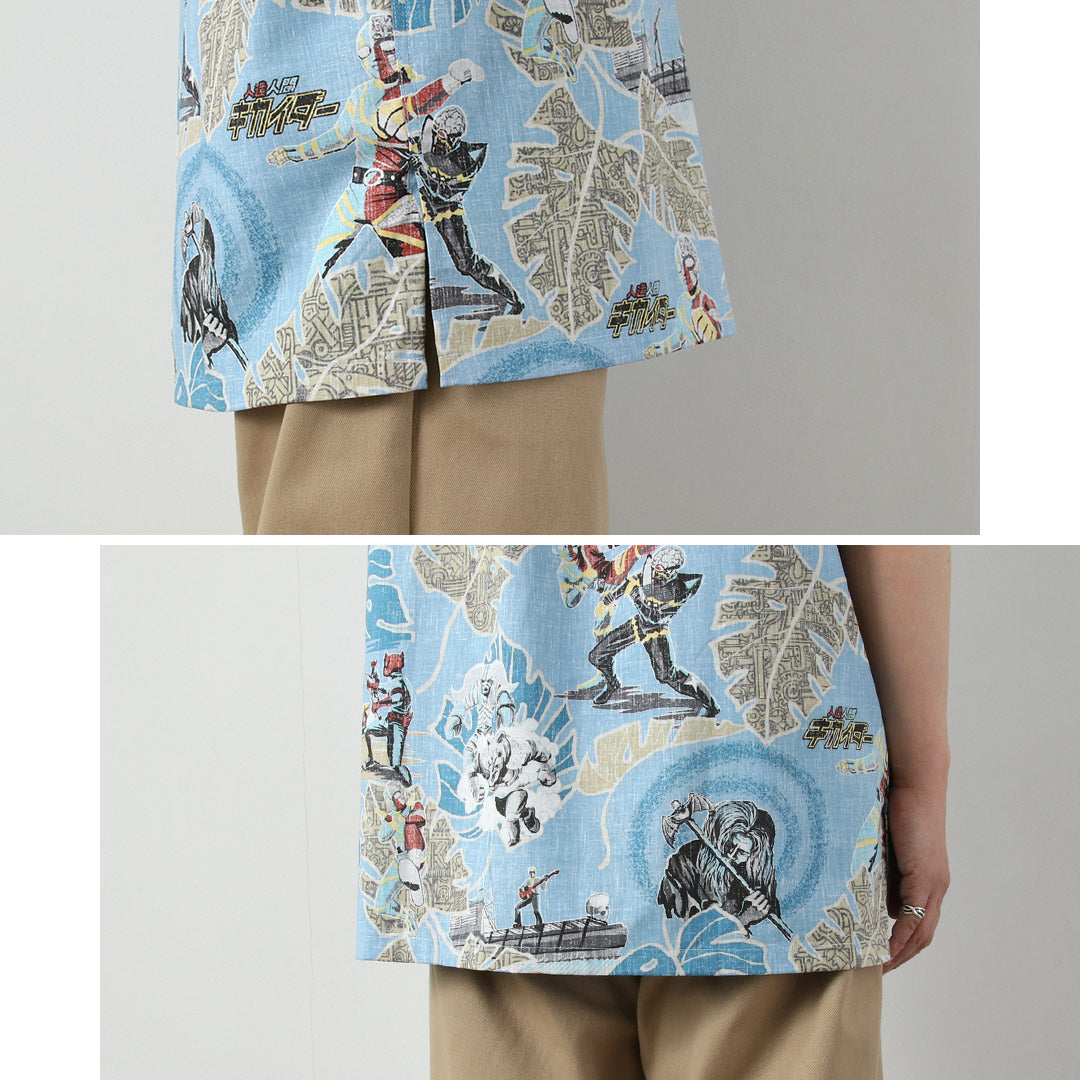 REYN SPOONER / Go Go Kikaider Pullover Shirt