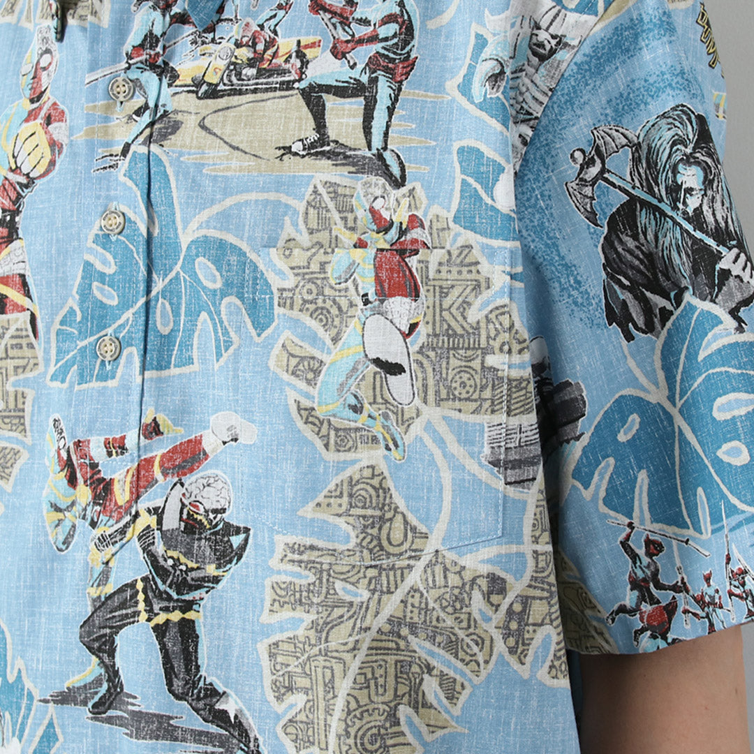 REYN SPOONER / Go Go Kikaider Pullover Shirt