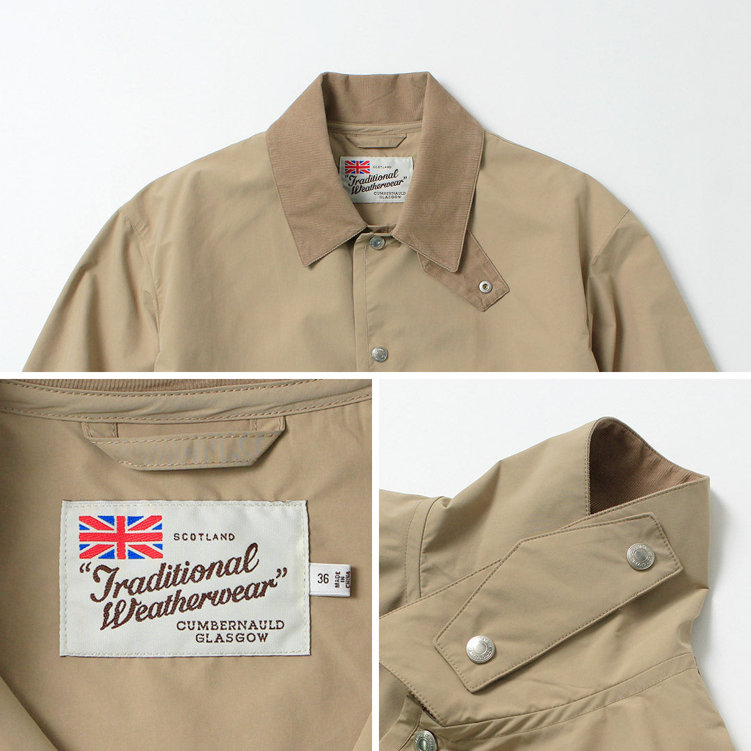 TRADITIONAL WEATHERWEAR / 웨이브리 스터드 경량 폴리에스테르 태피터 라이트 아우터웨어